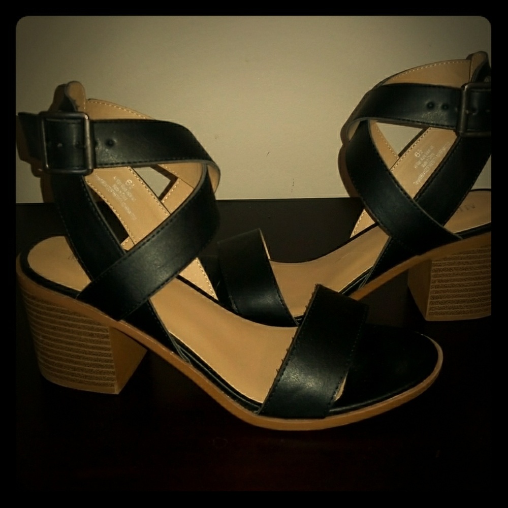 Open toe heels
